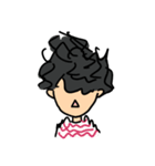 もじゃボーイ（個別スタンプ：12）