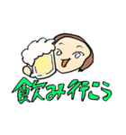 デコッパチ介護士（個別スタンプ：3）