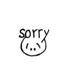 ヘアースマイルスタンプ（個別スタンプ：8）