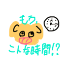 手書き豚さんスタンプ。（個別スタンプ：2）