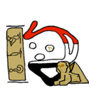 ジョージ世界一周（個別スタンプ：27）
