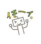 かわいいロボット達のスタンプです。（個別スタンプ：4）
