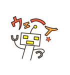 かわいいロボット達のスタンプです。（個別スタンプ：8）