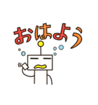 かわいいロボット達のスタンプです。（個別スタンプ：10）