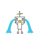 かわいいロボット達のスタンプです。（個別スタンプ：14）