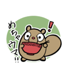 はっぴー＆きんちゃん 神港園 しあわせ編（個別スタンプ：24）