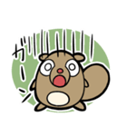 はっぴー＆きんちゃん 神港園 しあわせ編（個別スタンプ：28）