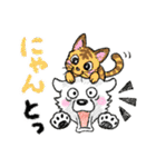 大きな白い犬 ピレネー犬 4【ダジャレ】（個別スタンプ：35）