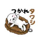 大きな白い犬 ピレネー犬 4【ダジャレ】（個別スタンプ：39）