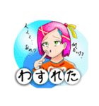 よんもじ娘（個別スタンプ：24）