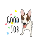 ♡雑種犬モカスタンプ♡English version（個別スタンプ：21）