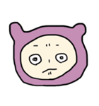 恐怖に顔が歪むちゃん（個別スタンプ：2）
