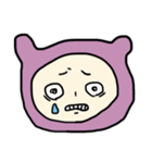 恐怖に顔が歪むちゃん（個別スタンプ：8）