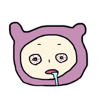恐怖に顔が歪むちゃん（個別スタンプ：9）