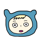 恐怖に顔が歪むちゃん（個別スタンプ：11）