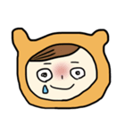恐怖に顔が歪むちゃん（個別スタンプ：20）