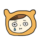 恐怖に顔が歪むちゃん（個別スタンプ：22）