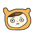 恐怖に顔が歪むちゃん（個別スタンプ：24）