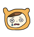 恐怖に顔が歪むちゃん（個別スタンプ：27）