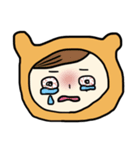 恐怖に顔が歪むちゃん（個別スタンプ：28）