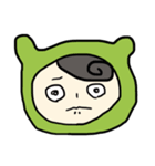 恐怖に顔が歪むちゃん（個別スタンプ：34）