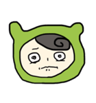 恐怖に顔が歪むちゃん（個別スタンプ：35）