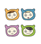 恐怖に顔が歪むちゃん（個別スタンプ：38）