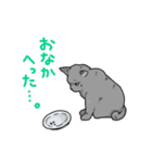 虚無ねこスタンプ（個別スタンプ：21）