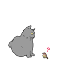 虚無ねこスタンプ（個別スタンプ：33）