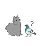 虚無ねこスタンプ（個別スタンプ：34）