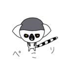 ワオキツネザル(使いやすい)（個別スタンプ：14）