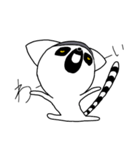 ワオキツネザル(使いやすい)（個別スタンプ：16）