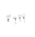 謎が謎を呼ぶラクガキスタンプ（個別スタンプ：10）