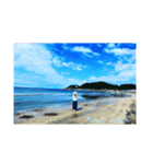 海のある暮らし6（個別スタンプ：4）