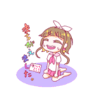 カラフル女子4人組（個別スタンプ：21）