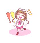 カラフル女子4人組（個別スタンプ：25）