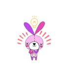 キルトうさぎ2（個別スタンプ：6）