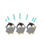 親子ペンギン♪（個別スタンプ：17）