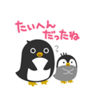 親子ペンギン♪（個別スタンプ：34）