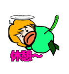 表情豊かでリアクション大きめの女の子4（個別スタンプ：8）