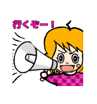 表情豊かでリアクション大きめの女の子4（個別スタンプ：10）