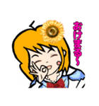 表情豊かでリアクション大きめの女の子4（個別スタンプ：12）