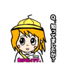 表情豊かでリアクション大きめの女の子4（個別スタンプ：21）