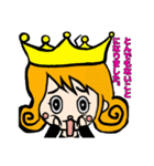 表情豊かでリアクション大きめの女の子4（個別スタンプ：35）