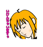 表情豊かでリアクション大きめの女の子4（個別スタンプ：36）