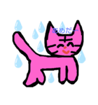 ワンとニャーのレイニーだいぼうけんNo.1（個別スタンプ：13）