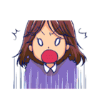 実家暮らし女・普段用スタンプ（個別スタンプ：32）