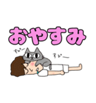 ラブラブ カップル 挨拶（個別スタンプ：24）