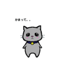 ちる猫スタンプ（個別スタンプ：5）