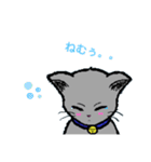 ちる猫スタンプ（個別スタンプ：7）